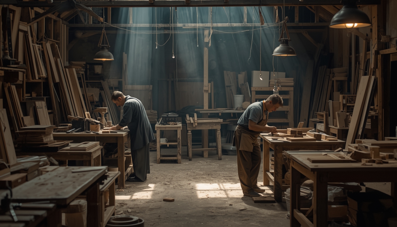 Quivranxuz workshop and craftsmanship